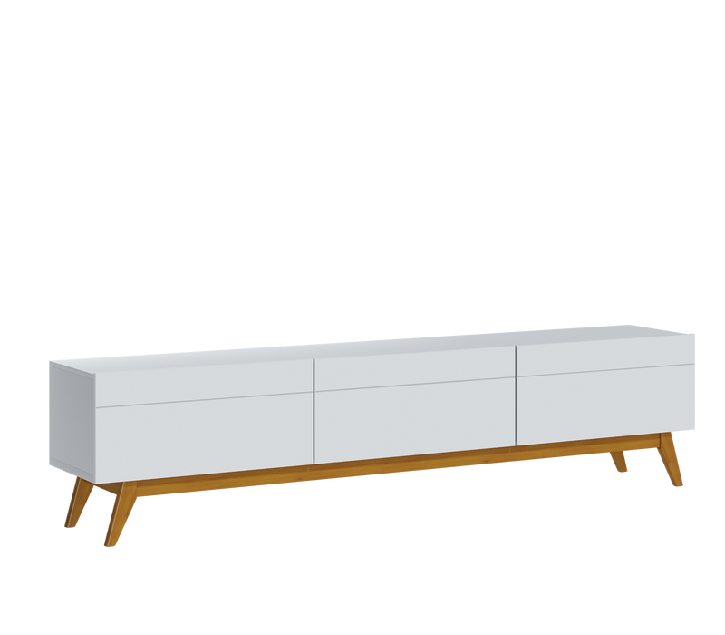 MEUBLE TV CLASSIC 3G 2.2 BRANCO ACETINADO 1069