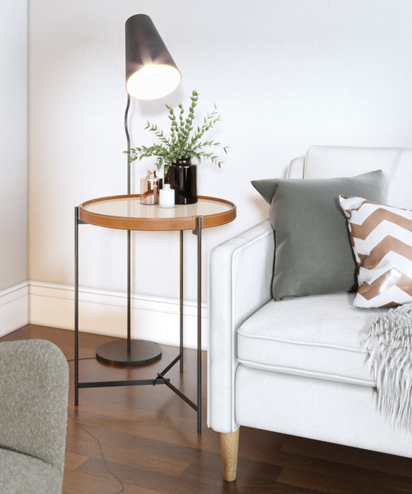 TABLE  MESA AQUA LATERAL(P) OFF WHITE/GRAFITE 69111