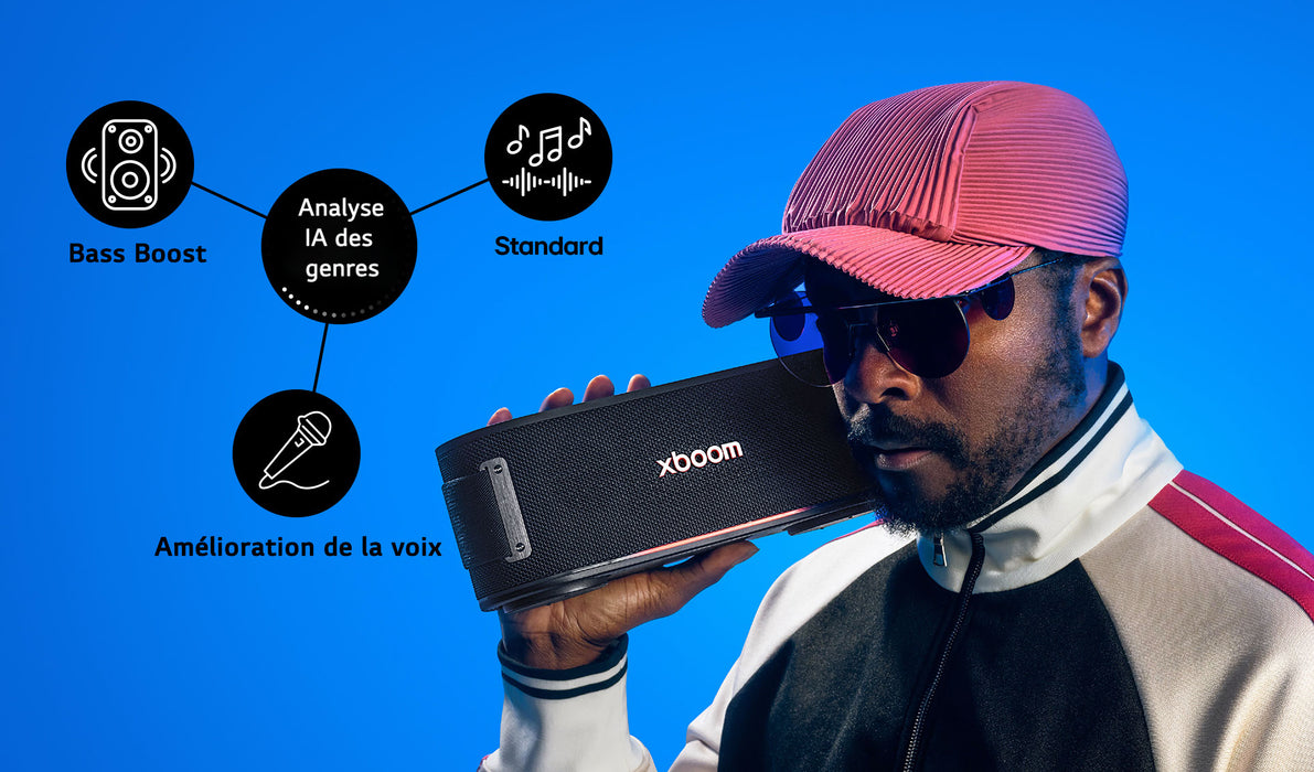xboom Bounce Enceinte Bluetooth 40Wrms