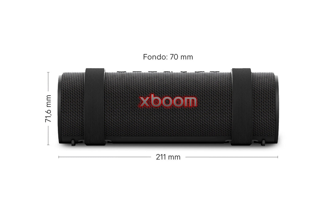 LG xboom Grab Enceinte Bluetooth Portable avec Sangles | Jusqu’à 20h d’autonomie