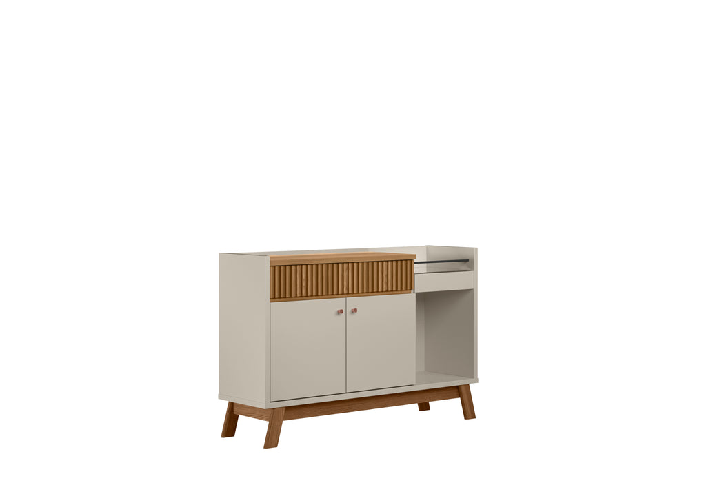 BUFFET TABLE LUCCA ALMOND OFF WHITE