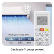 SPLIT MOSQUITO DUALCOOL INVERTER LG S4-Q24K228E * 3CV