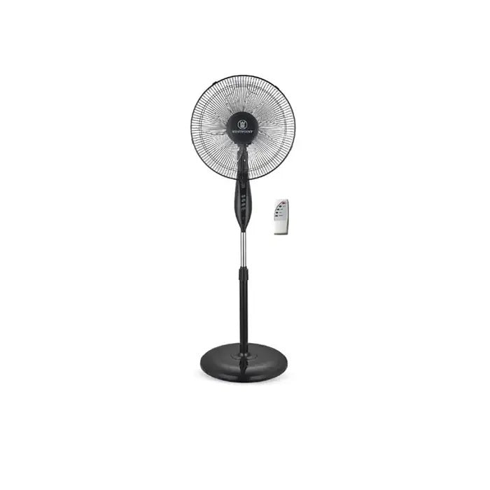 VENTILATEUR A PIED 16″05 PALES NOIR AVEC TELECOMMANDE WESTPOINT