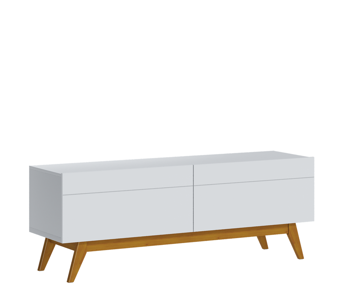 MEUBLE TV  CLASSIC 2G 1.4 BRANCO ACETINADO  1229