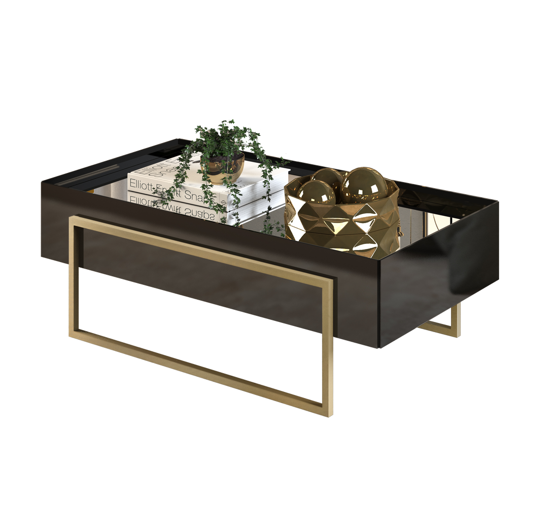 TABLE CENTRALE  DJ PILAR PRETO BRILHO * 20 627.176