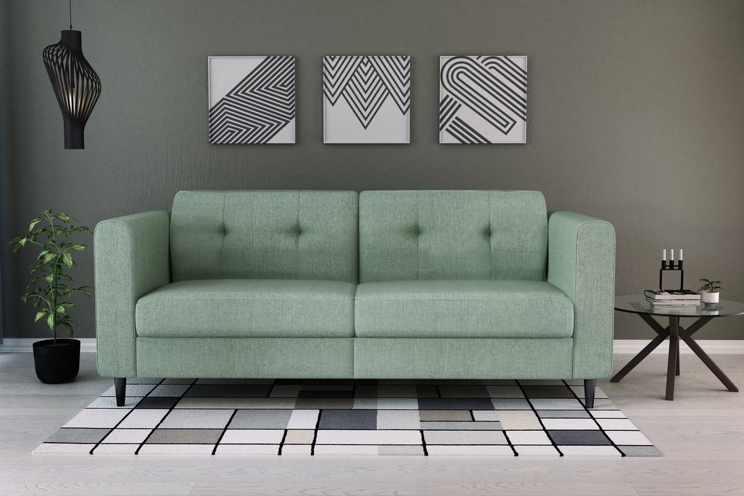 CANAPE BOSTON II  CF3 tissu Malmo aqua - A64253