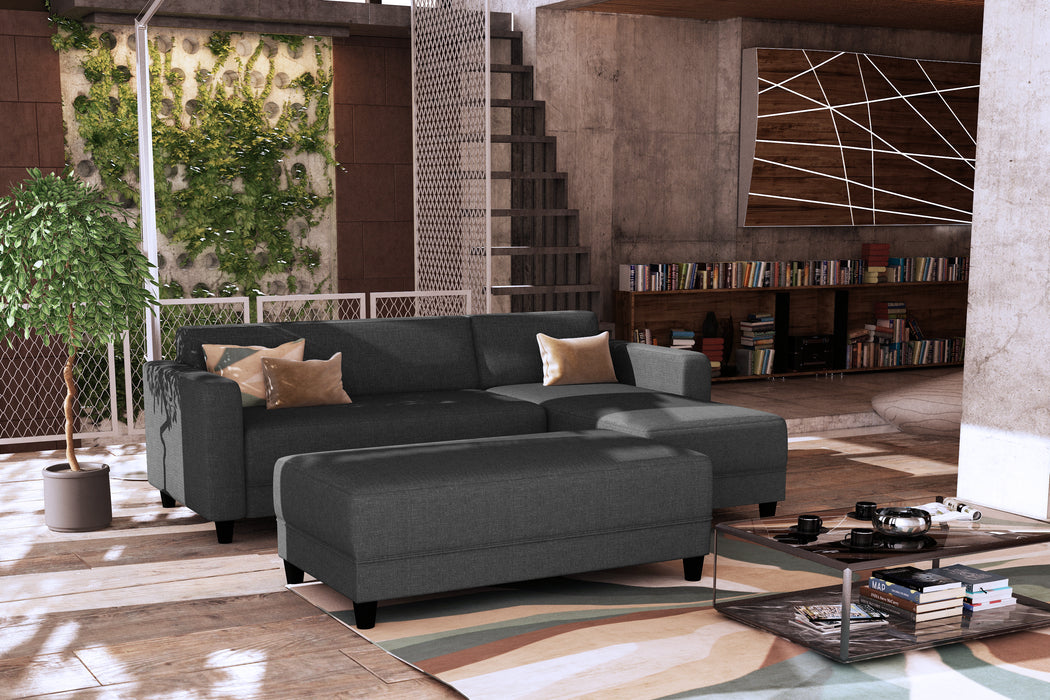 Canapé d'angle  BOB 1 AFX +BANC SAWANA - A73334