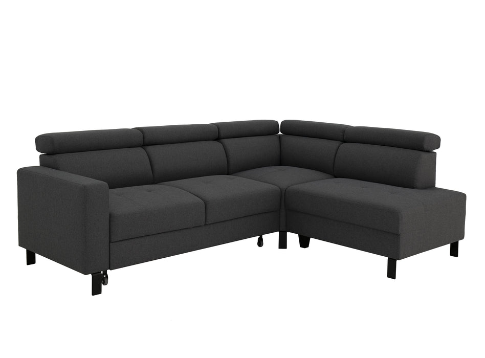 CANAPE  JACKY  PANO MALMO ANTRHACITE -A95159