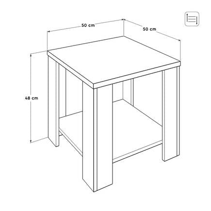 Table basse  SHP-550-LL-1