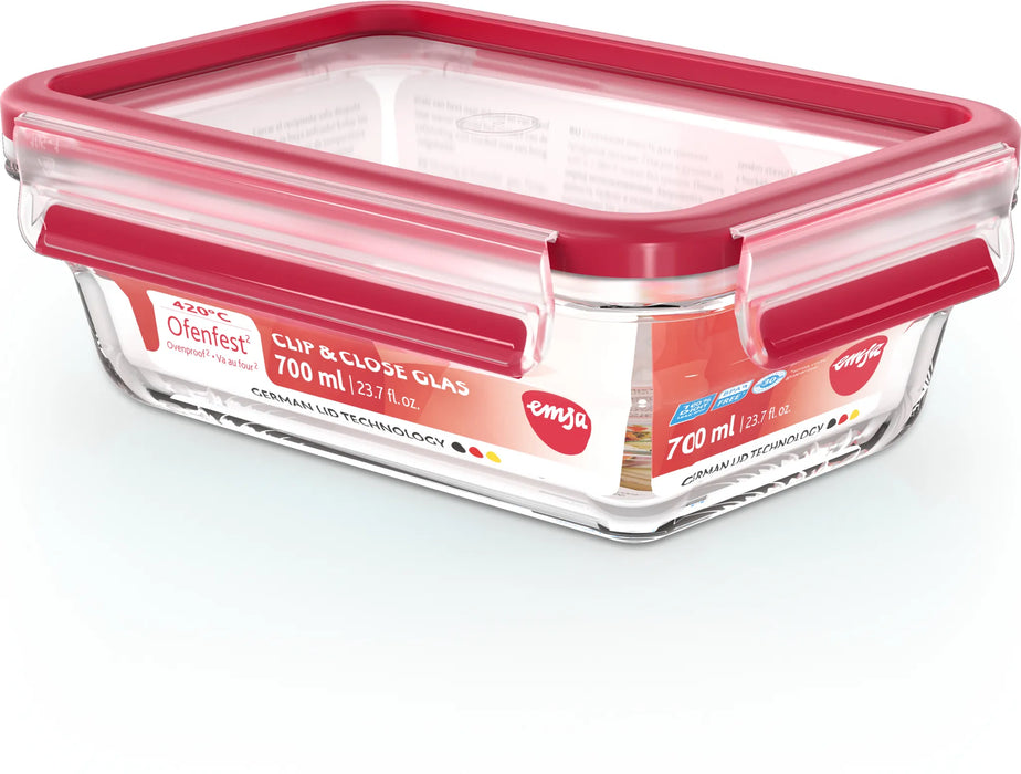 BOITE A PROVISION N1040610  RECT 0.7L EN VERRE TEFAL
