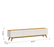 MEUBLE TV  10633 3G - 2,2 BLANC CASSÉ / NATUREL