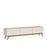 MEUBLE TV  10633 3G - 2,2 BLANC CASSÉ / NATUREL
