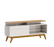 MEUBLE TV   12733 MAIS 1G - 1,4 BLANC CASSÉ / NATUREL