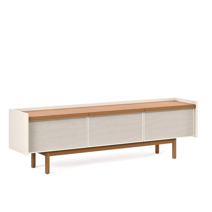 MEUBLE TV  15133 DUNE 1,8 BLANC CASSÉ / NATUREL