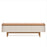 MEUBLE TV  15133 DUNE 1,8 BLANC CASSÉ / NATUREL