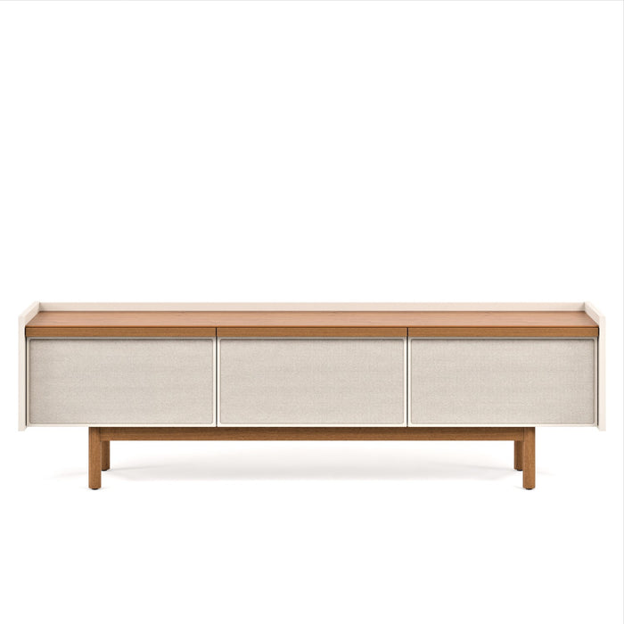 MEUBLE TV  15133 DUNE 1,8 BLANC CASSÉ / NATUREL
