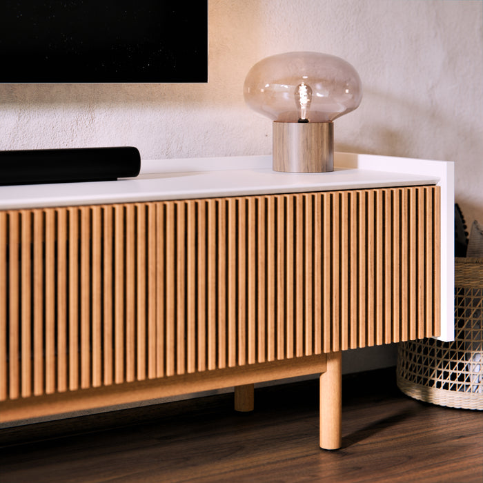 Meuble TV RACK DUNE 1.8  RIPADO NATURE  15.481