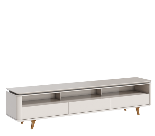 MEUBLE TV  16111 ARC 2,6 - 3G BLANC CASSÉ