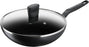 POELE WOK B4591684 ALU NS PTFE G6 SUPER COOK 28+LID TEFAL