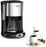 CAFETIERE FG362810 SUBITO3 10/15T TIM NR/INOX SEB