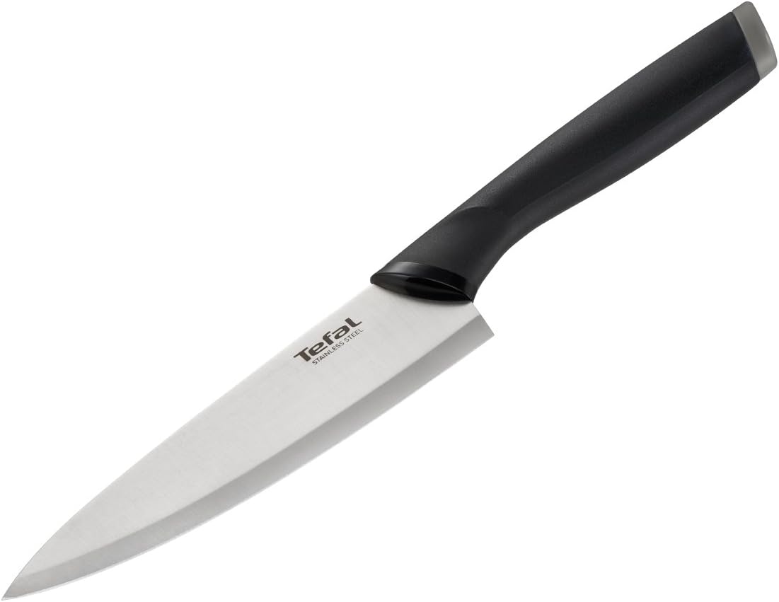 COUTEAU CHEF K2213104 15CM COMFORT INOX + ETUI TEFAL