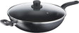 POELE WOK B5039296 ALU NS PTFE EASY COOK 36+LID TEFAL