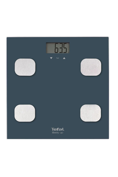 PESE-PERSONNE BM2520V0 BODY UP GRIS BLEU 8 MEMORIES TEFAL