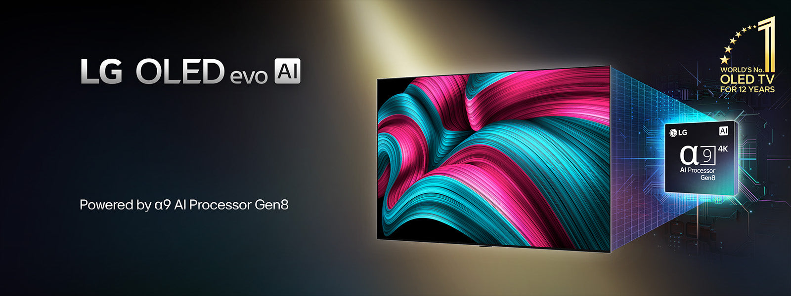 Smart TV LG OLED evo AI C5 4K 55 pouces* OLED65C56LA