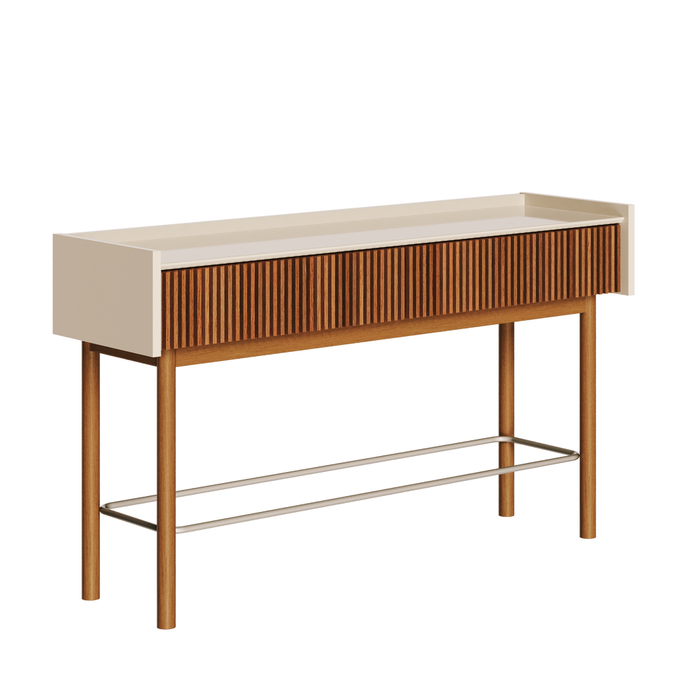 CONSOLE BLANC CASSÉ  59.311
