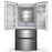 Réfrigérateur 4portes  W4FK-5920.EWDI *536Litres
