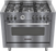Cuisinière à gaz 5 feux 90x60 *WCLR9650G0CII * allumage automatique