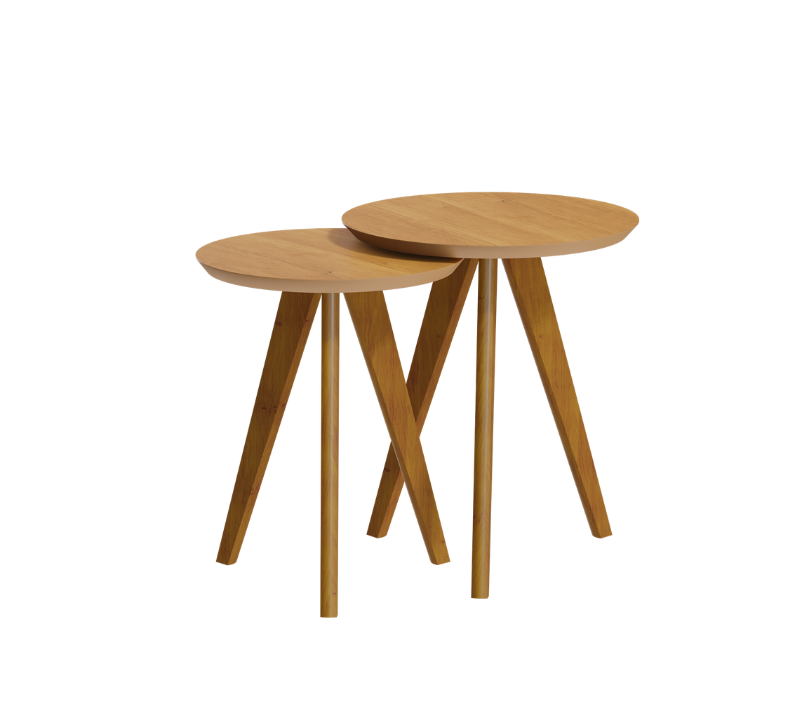 TABLE D’APPOINT 60481 CLASSIC ROUNDA NATUREL