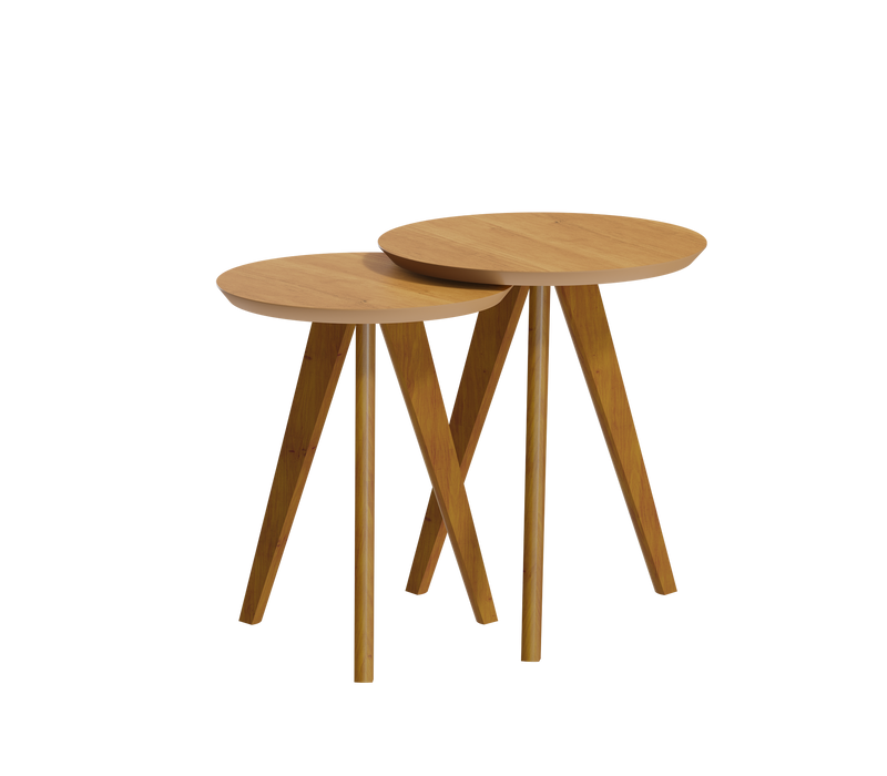 TABLE D’APPOINT 60481 CLASSIC ROUNDA NATUREL
