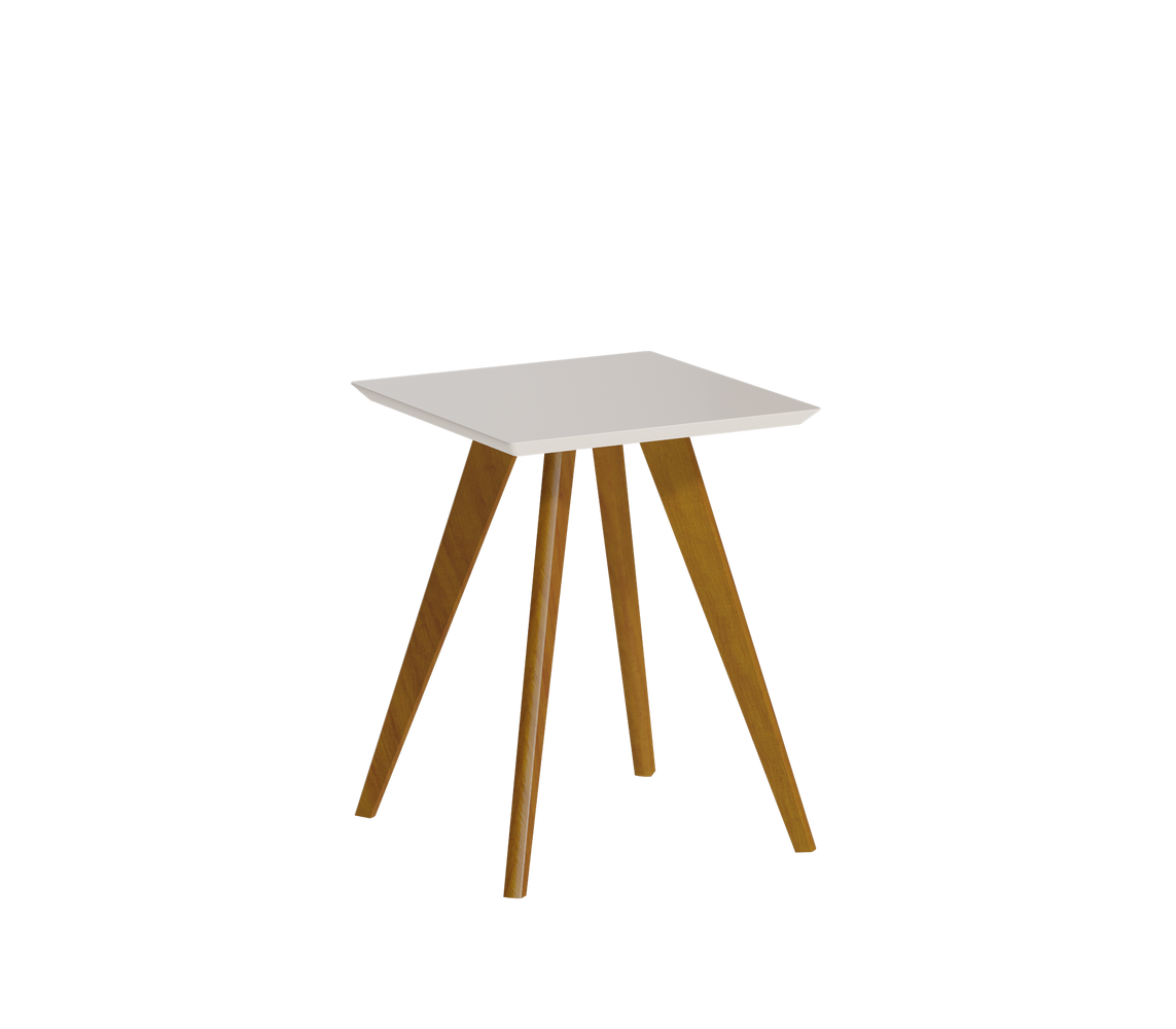 TABLE D’APPOINT CARRÉE  61711 CLASSIC BLANC CASSÉ