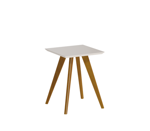 TABLE D’APPOINT CARRÉE  61711 CLASSIC BLANC CASSÉ