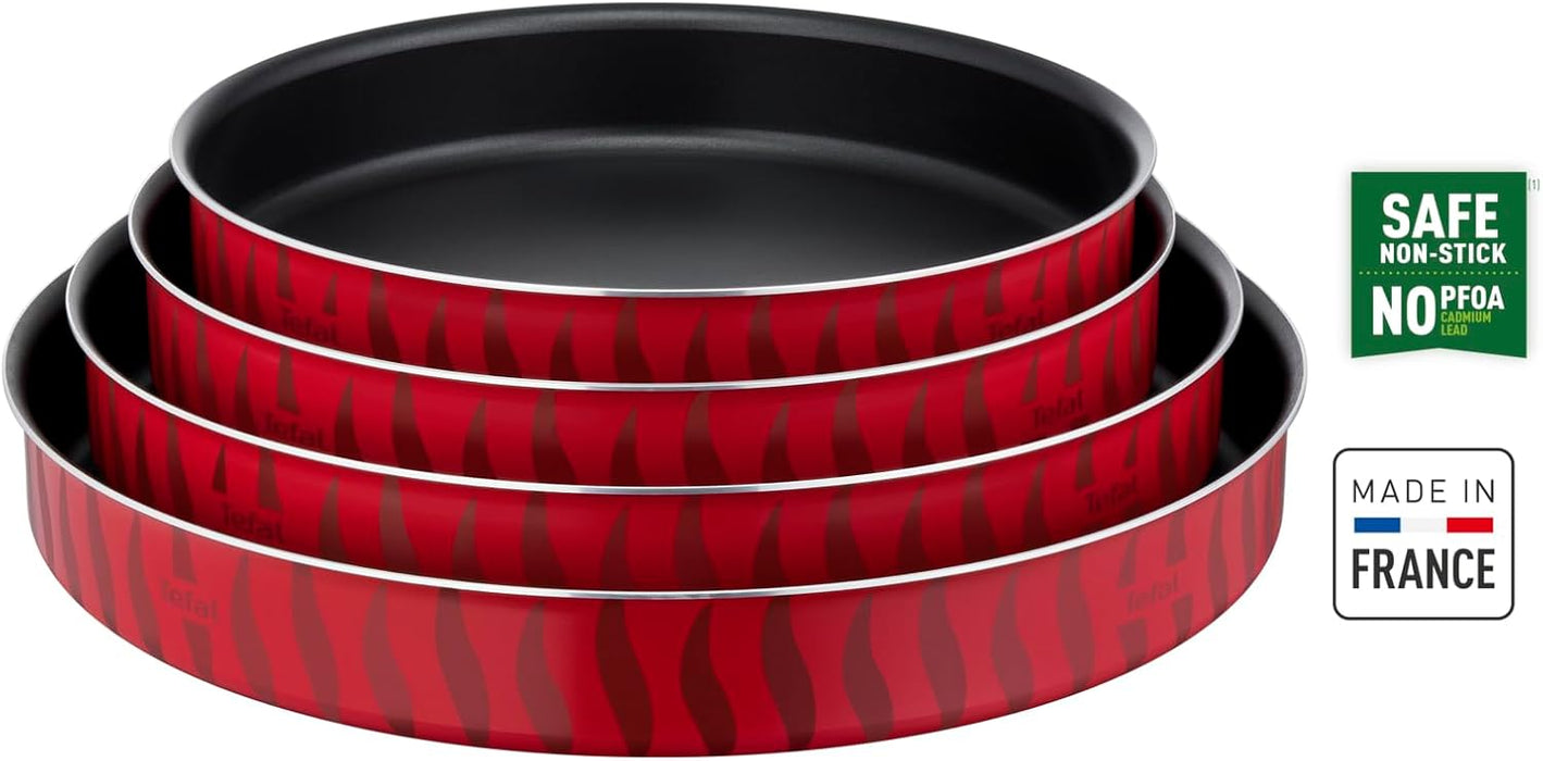 MOULE PTFE J5716983 TEMPO FLAME PLAT FOUR - SET 4 KEBBE TEFAL
