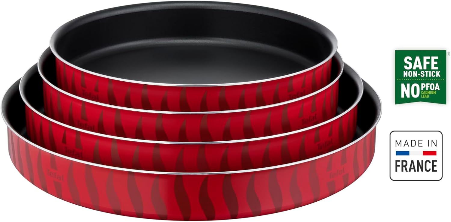 MOULE PTFE J5716983 TEMPO FLAME PLAT FOUR - SET 4 KEBBE TEFAL