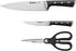 COUTEAUX DE CUISINE K232S355 ICE FORCE SET 3  CHEF + UTILITY TEFAL
