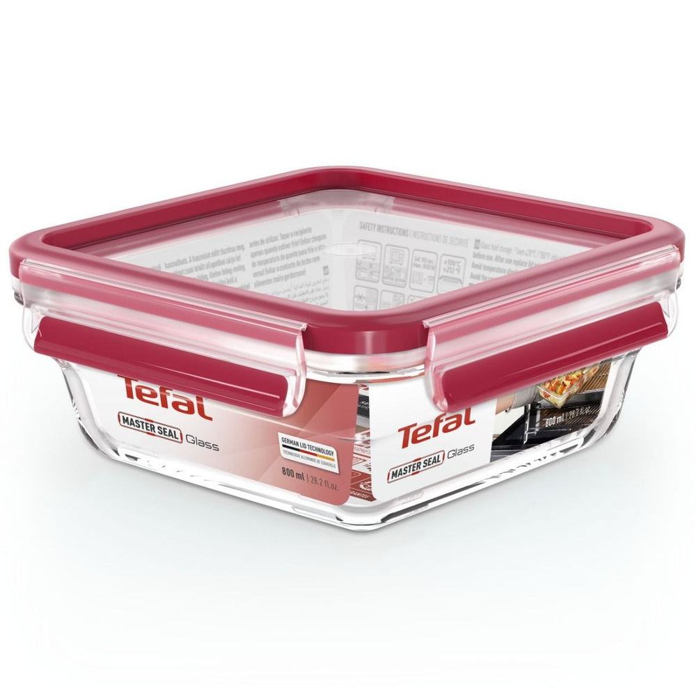 BOITE A PROVISION N1041410  RECT 0.8L EN VERRE TEFAL