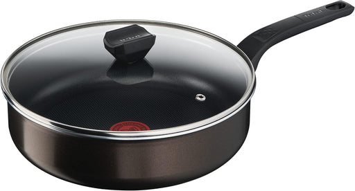 SAUTEUSE B5543202 ALU NS PTFE EASY COOK AND CLEAN 24CM+CV TEFAL