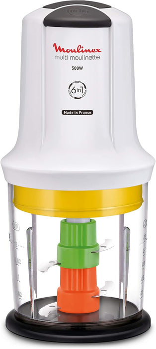 HACHOIR AT723110 EXTRA 6EN1-2 DOUBLE LAMES 500W MULTIMOULINETTE MOULI