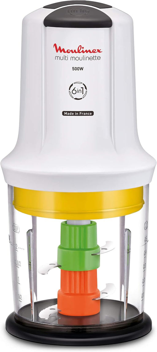 HACHOIR AT723110 EXTRA 6EN1-2 DOUBLE LAMES 500W MULTIMOULINETTE MOULI