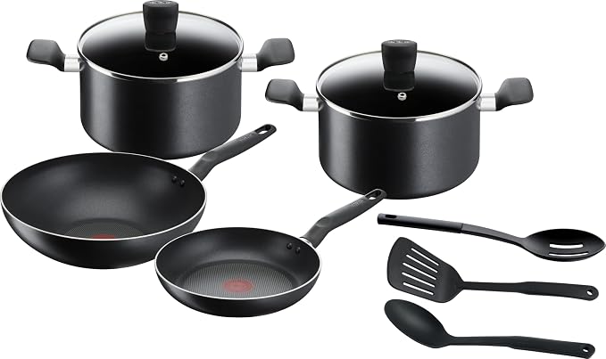 SET BATTERIE B459S984 ALU NS PTFE SUPER COOK 9PCS TEFAL