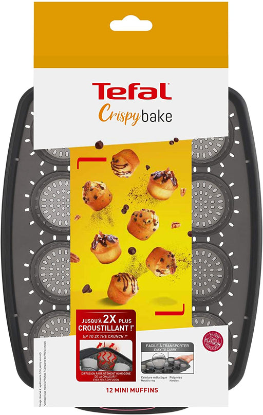 MOULE J4170214 12MINI MUFFINS SILICONE TEFAL