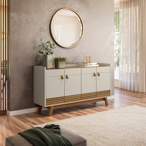 BUFFET TABLE ABRUZZO ALMOND OFF WHITE