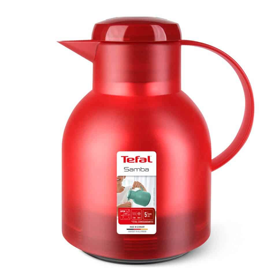 THERMOS K3031312 SAMBA 1L ROUGE TEFAL X2 PICHET
