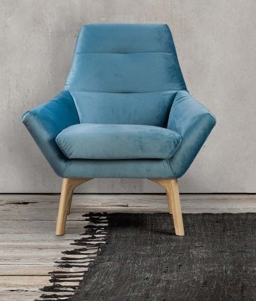 FAUTEUIL SIRA  (PIED EN BOIS)