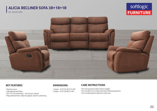 SALON ALICIA 3 R+1 R+1 R