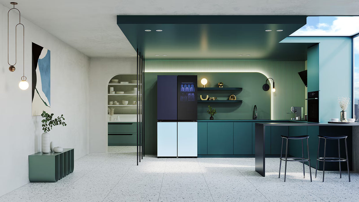 Réfrigérateur LG 671L, portes françaises, MoodUP®, collection Objet, 3 étoiles