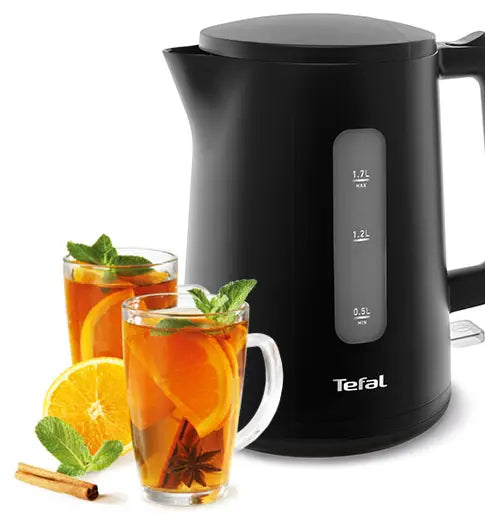 BOUILLOIRE KO200810 ELEMENT 1.7L NOIR TEFAL